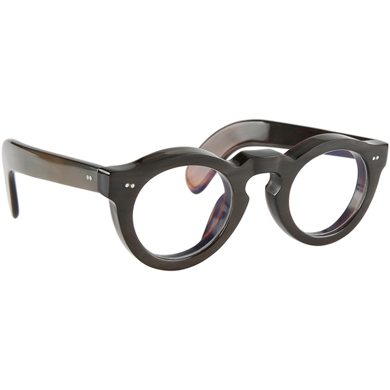 Buffalo Horn Round Glasses NJ1243