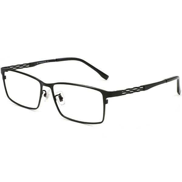 Rectangle Glasses EF1055 - Wide Frames For Men With Larger Heads
