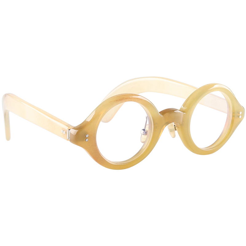 Buffalo Horn Round Glasses NJ1072