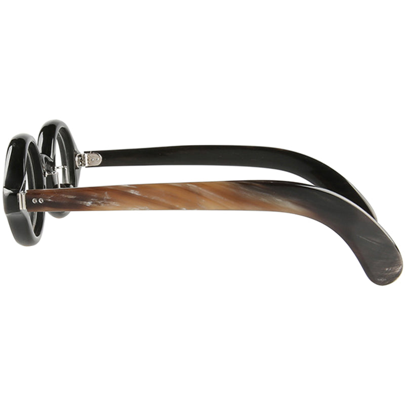Buffalo Horn Round Glasses NJ1075