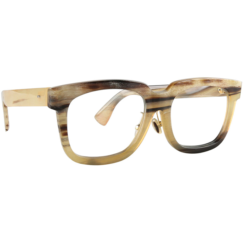 Buffalo Horn Square Glasses NJ1227