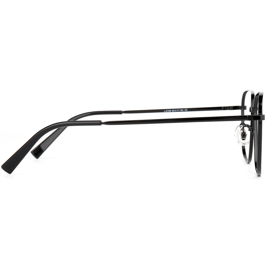 Square Glasses EF1146 - Wide Frames for Men with Larger Heads