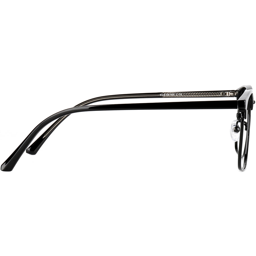 Square Glasses EF1108 - Wide Frames for Men with Larger Heads