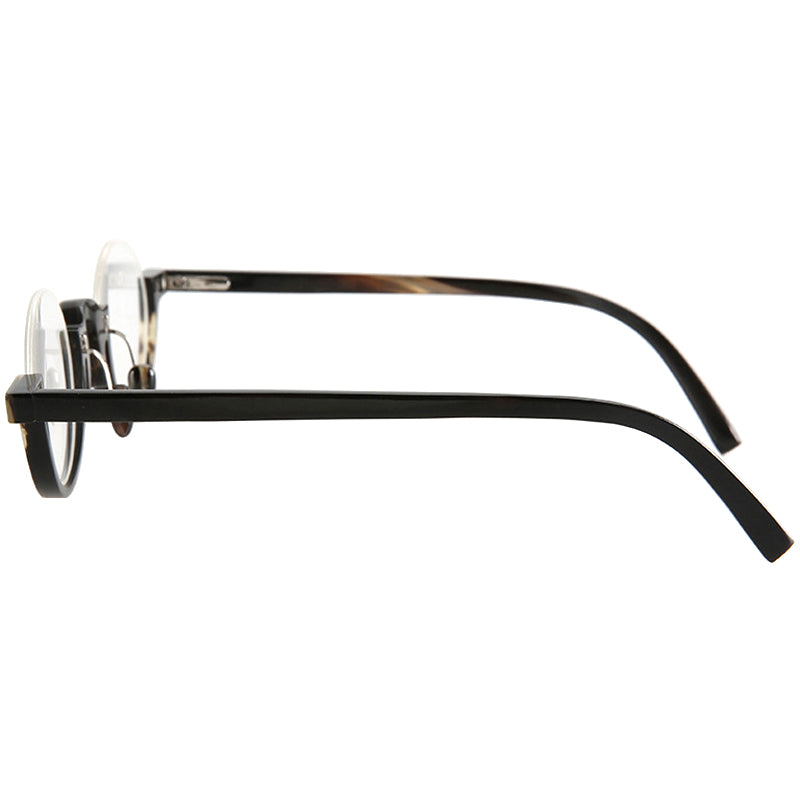 Buffalo Horn Round Glasses NJ1126