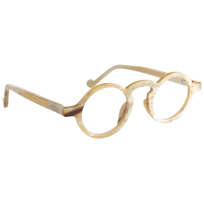 Buffalo Horn Round Glasses NJ1021