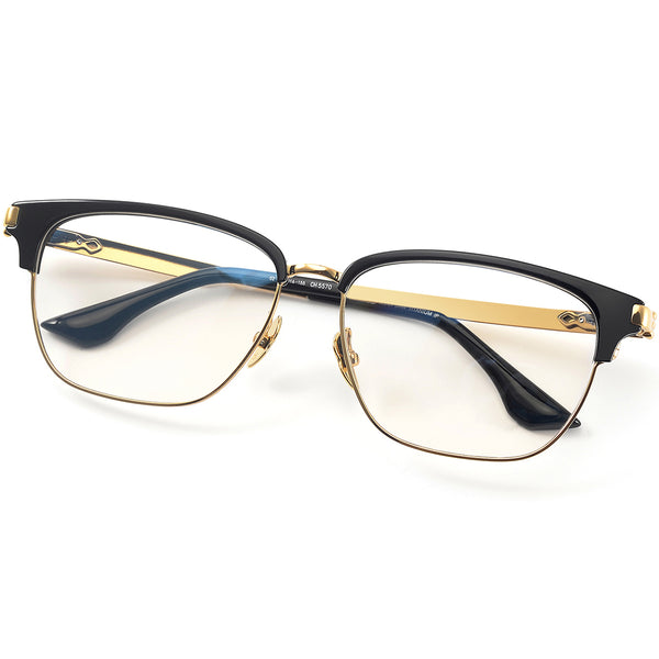 Browline Glasses EF1147 - Wide Frames for Men with Larger Heads