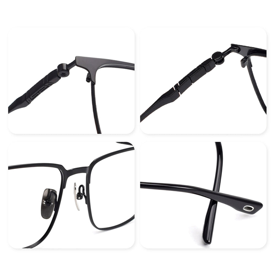 Square Glasses A3954