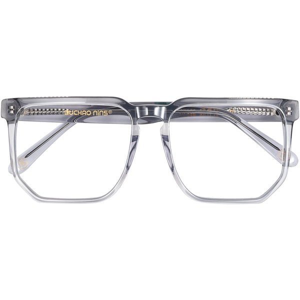 Square Glasses A1046 - Wide Frames for Men with Larger Heads