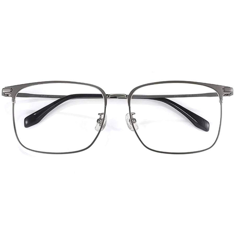 Square Glasses EF1056 - Wide Frames For Men With Larger Heads