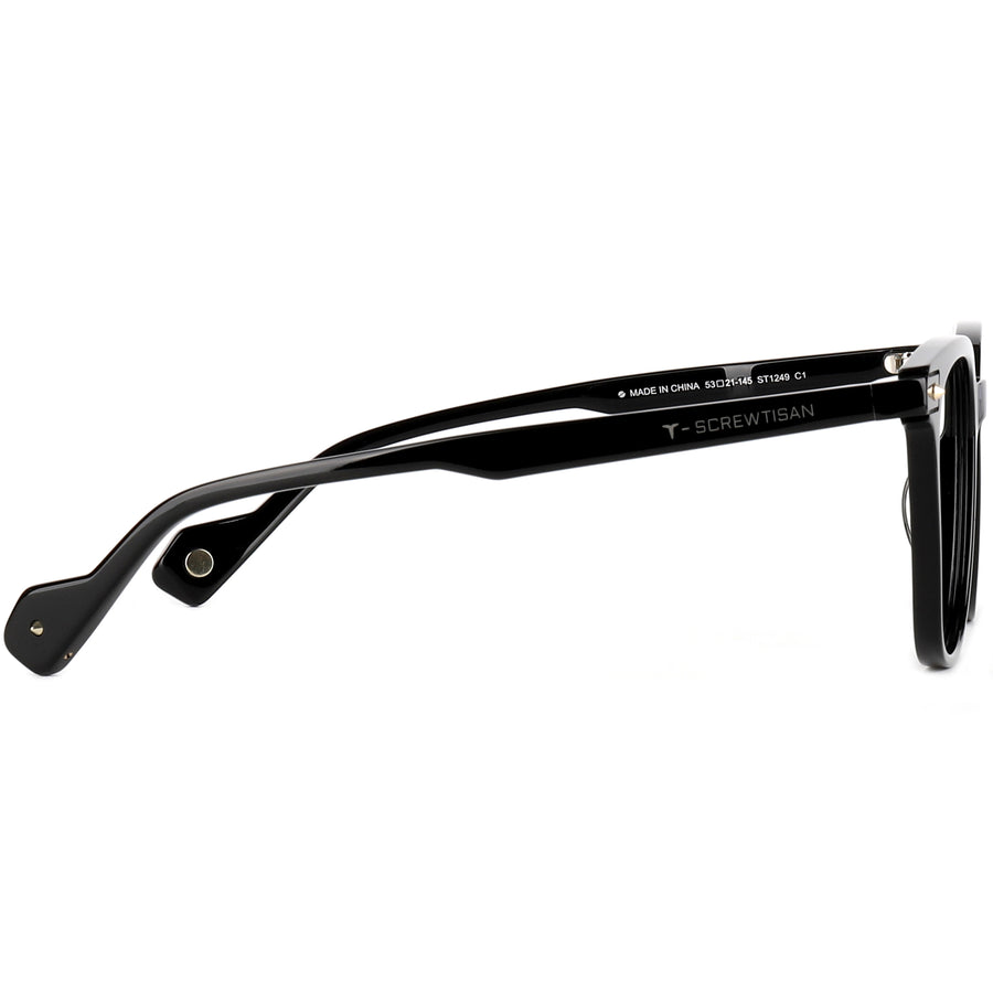 Square Glasses ST1018 - Wide Frames for Men with Larger Heads