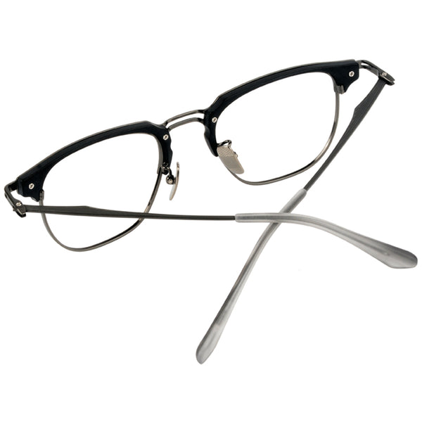 Browline Glasses EF1014 - Wide Frames for Men with Larger Heads
