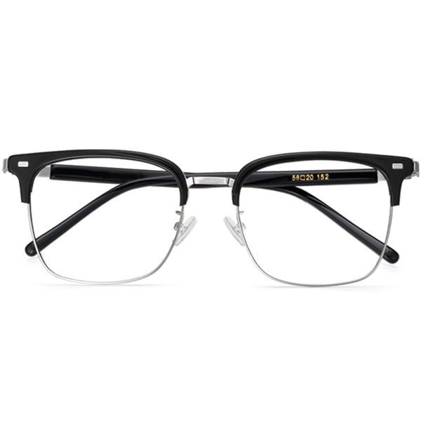 Browline Glasses A3905 - Wide Frames for Men with Larger Heads
