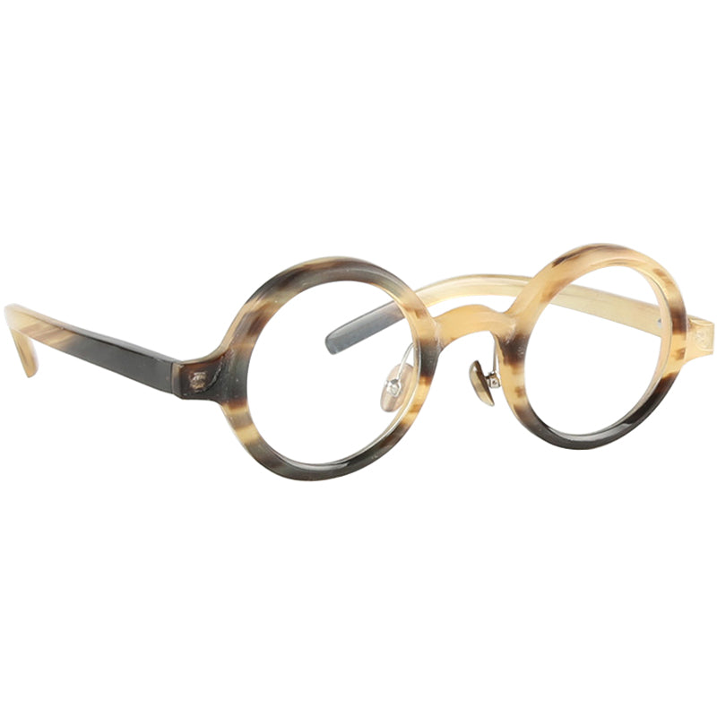 Buffalo Horn Round Glasses NJ1223