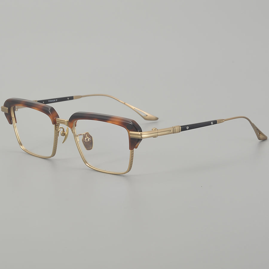 Browline Glasses EF1130 - Wide Frames for Men with Larger Heads
