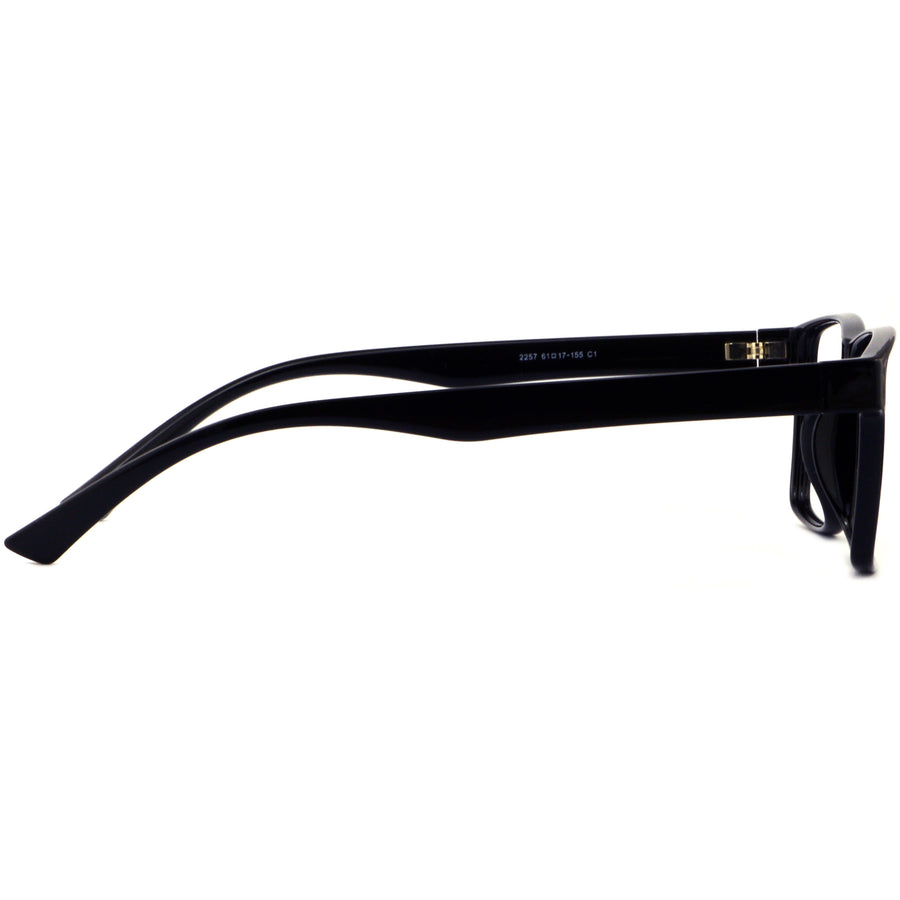 Rectangle Glasses A3918 - Wide Frames for Men with Larger Heads
