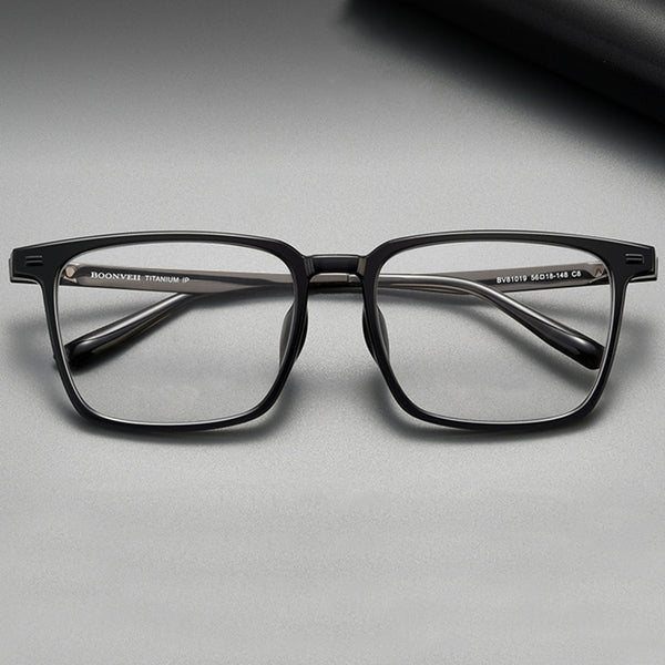 Square Glasses EF1087 - Wide Frames For Men With Larger Heads