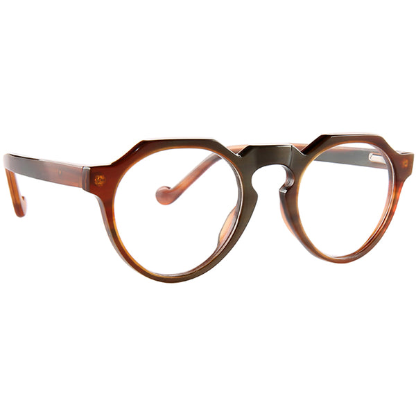 Buffalo Horn Round Glasses NJ1159