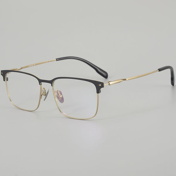 Square Glasses EF1121 - Wide Frames for Men with Larger Heads