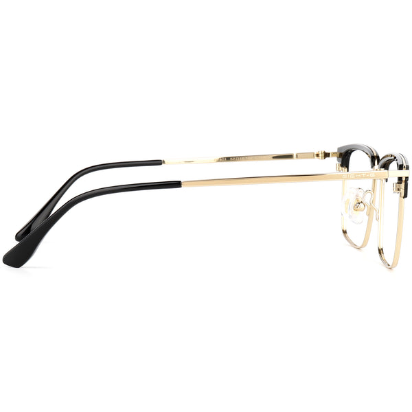 Browline Glasses EF1152 - Wide Frames for Men with Larger Heads