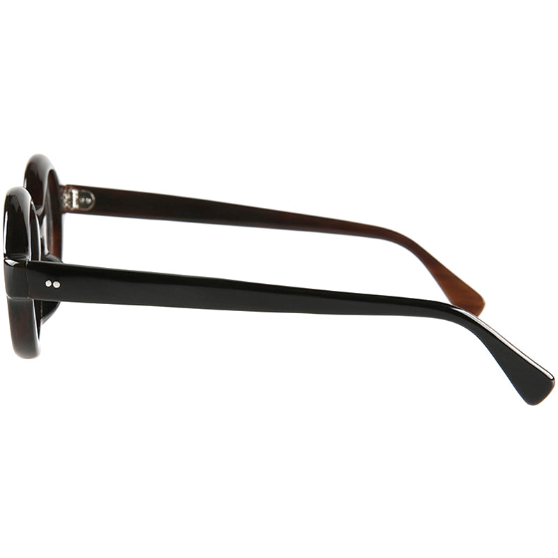 Buffalo Horn Round Glasses NJ1043