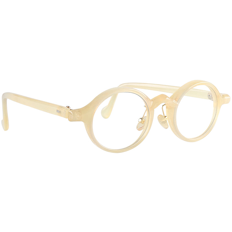 Buffalo Horn Round Glasses NJ1049