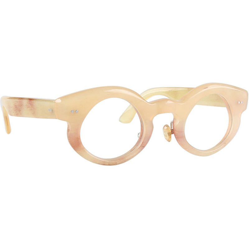 Buffalo Horn Round Glasses NJ1074