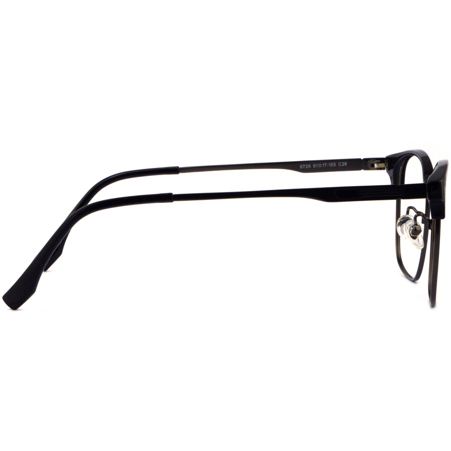 Browline Glasses A3919 - Wide Frames for Men with Larger Heads