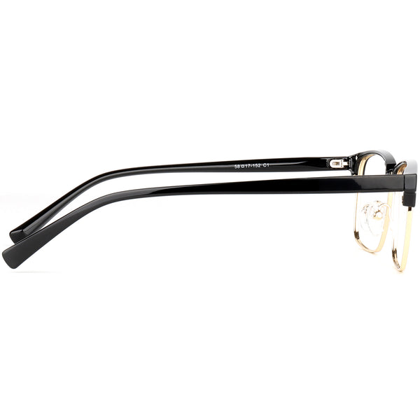 Browline Glasses EF1176 - Wide Frames For Men With Larger Heads