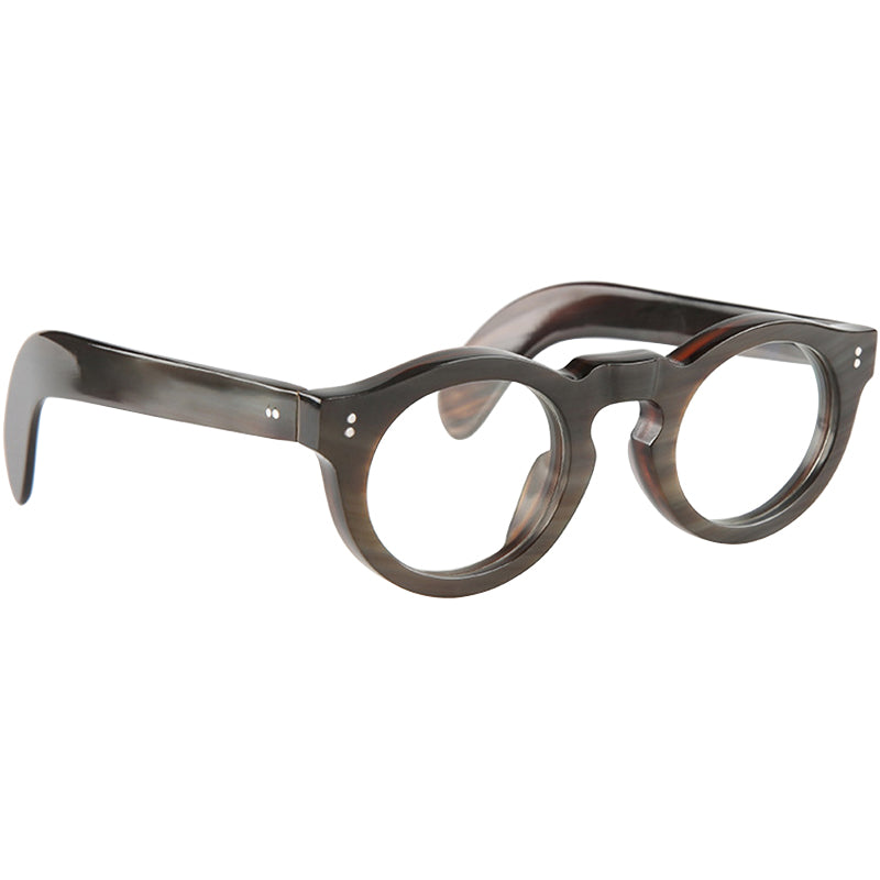 Buffalo Horn Round Glasses NJ1229