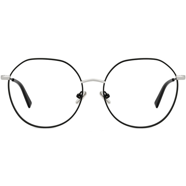 Round Glasses A3878 - Wide Frames for Men with Larger Heads
