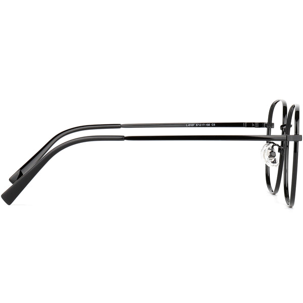 Square Glasses EF1149 - Wide Frames for Men with Larger Heads