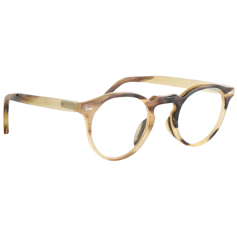 Buffalo Horn Round Glasses NJ1016