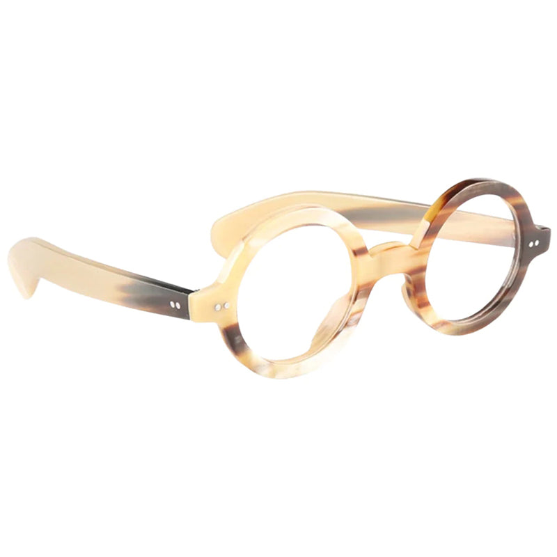 Buffalo Horn Round Glasses NJ1018