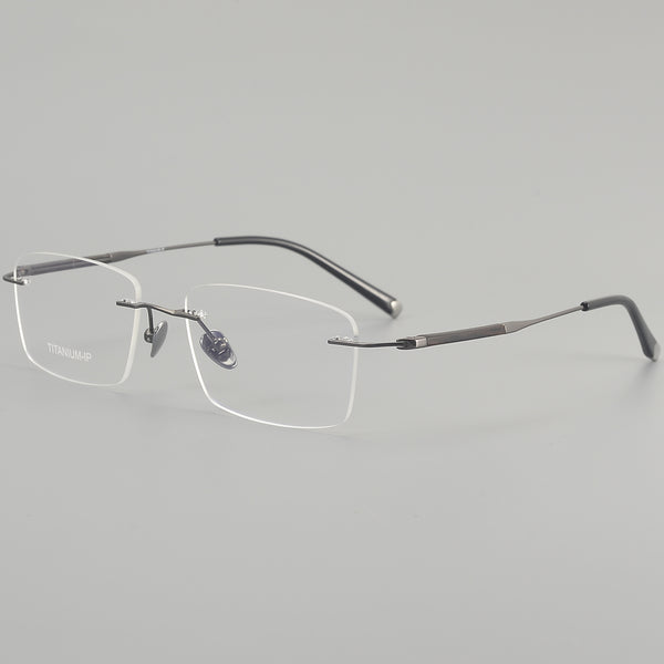 Rectangle Glasses EF1129 - Wide Frames for Men with Larger Heads