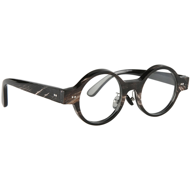 Buffalo Horn Round Glasses NJ1251