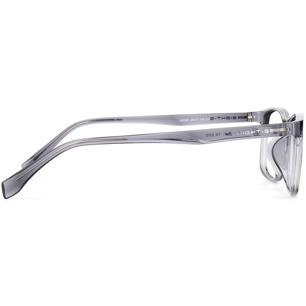 Square Glasses EF1151 - Wide Frames for Men with Larger Heads