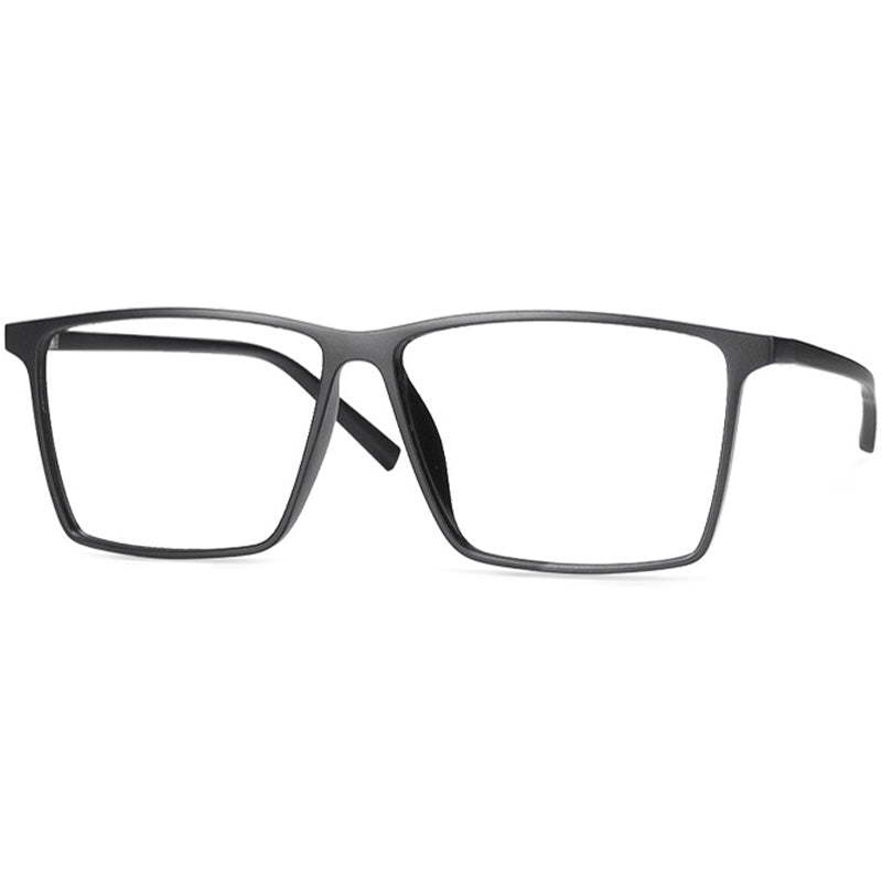 Square Glasses EF1009 - Wide Frames for Men with Larger Heads