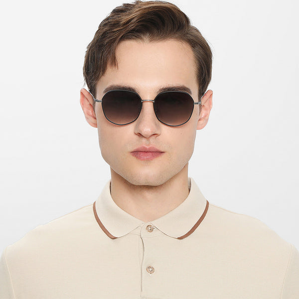 Geometric Glasses MW1262 - Wide Frames for Men with Larger Heads