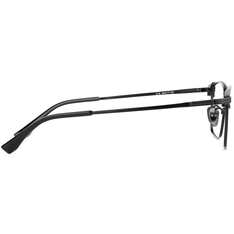 Rectangle Glasses EF1112 - Wide Frames for Men with Larger Heads