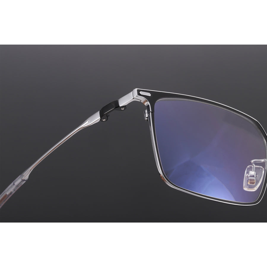 Rectangle Glasses EF1060 - Wide Frames For Men With Larger Heads