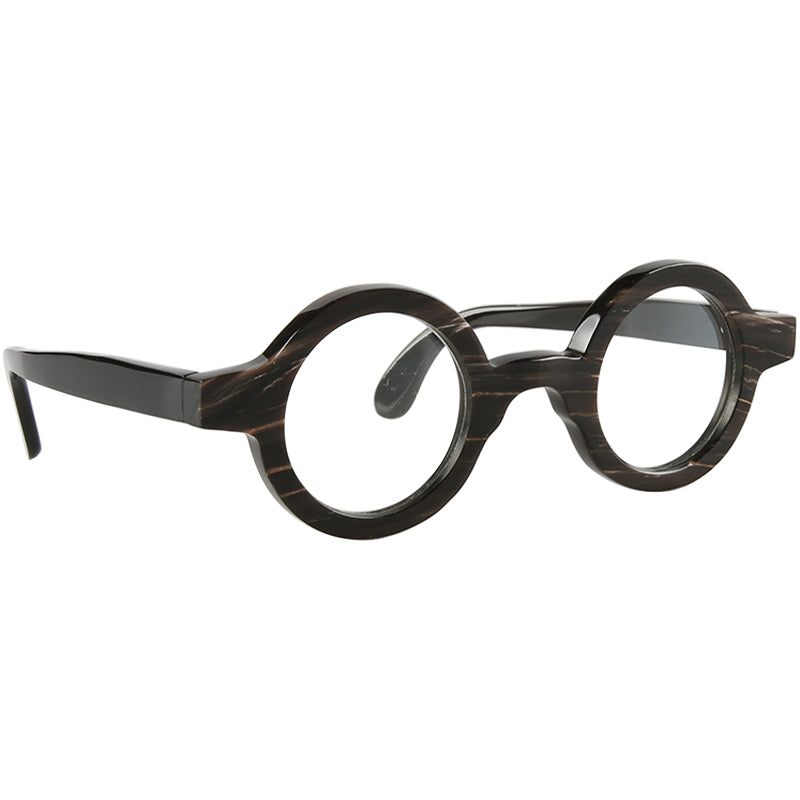 Buffalo Horn Round Glasses NJ1112
