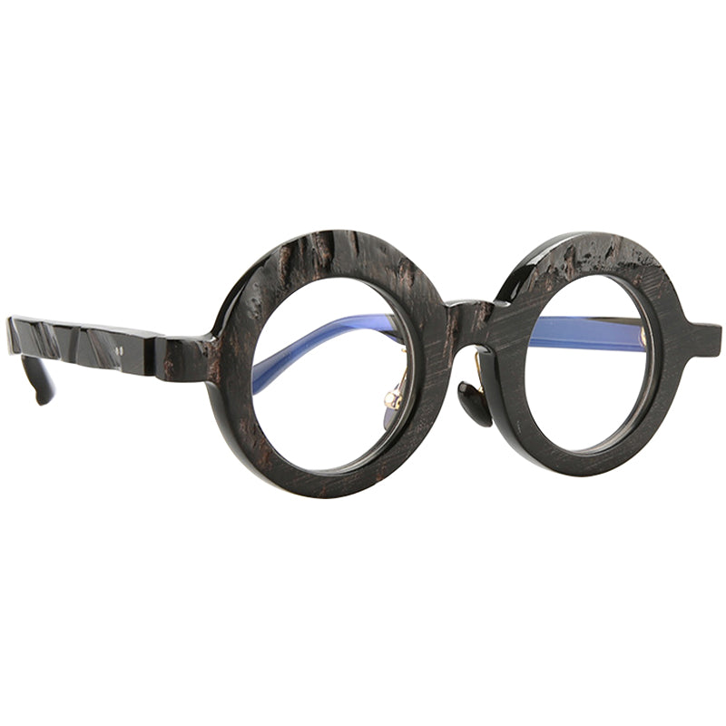 Buffalo Horn Round Glasses NJ1070