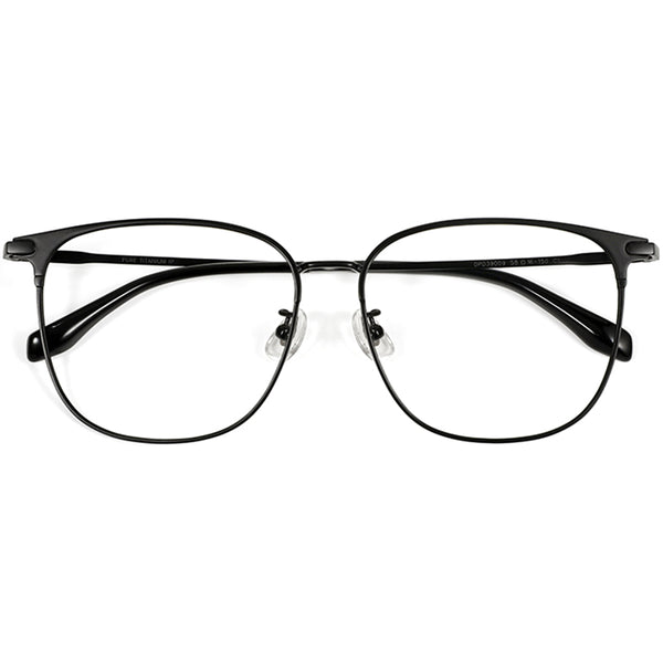 Square Glasses EF1090 - Wide Frames For Men With Larger Heads
