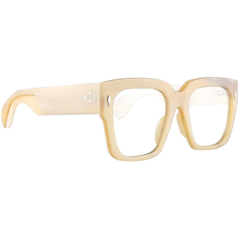 Buffalo Horn Square Glasses NJ1200