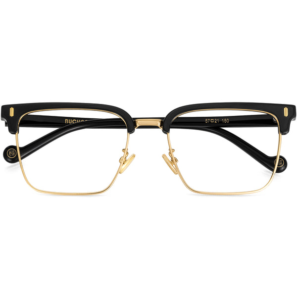 Browline Glasses A3914 - Wide Frames for Men with Larger Heads