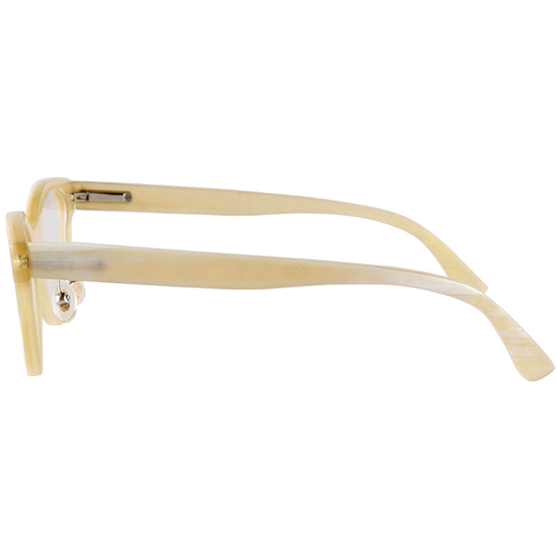Buffalo Horn Cat-Eye Glasses NJ1154