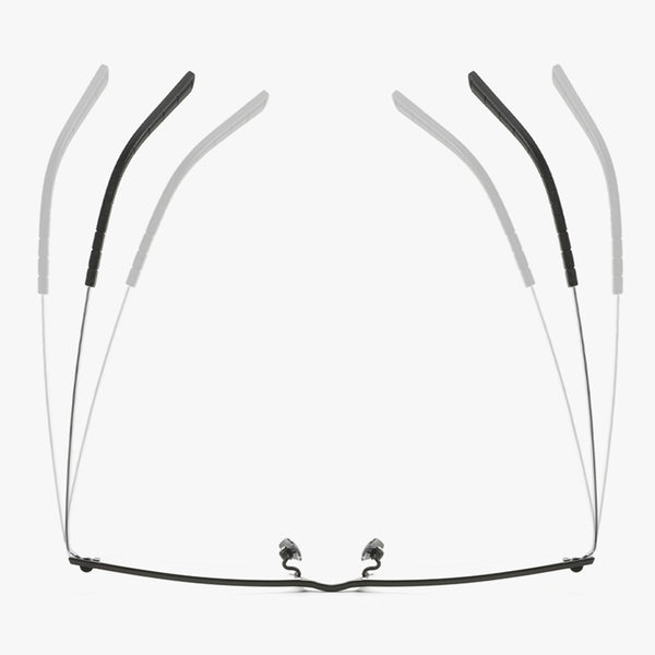 Rectangle Glasses EF1052 - Wide Frames For Men With Larger Heads