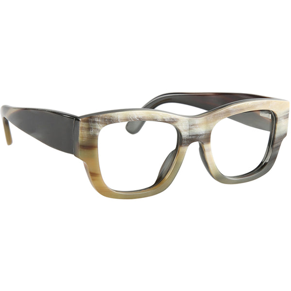 Buffalo Horn Square Glasses NJ1242