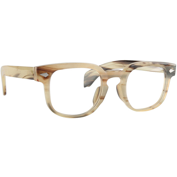 Buffalo Horn Square Glasses NJ1087
