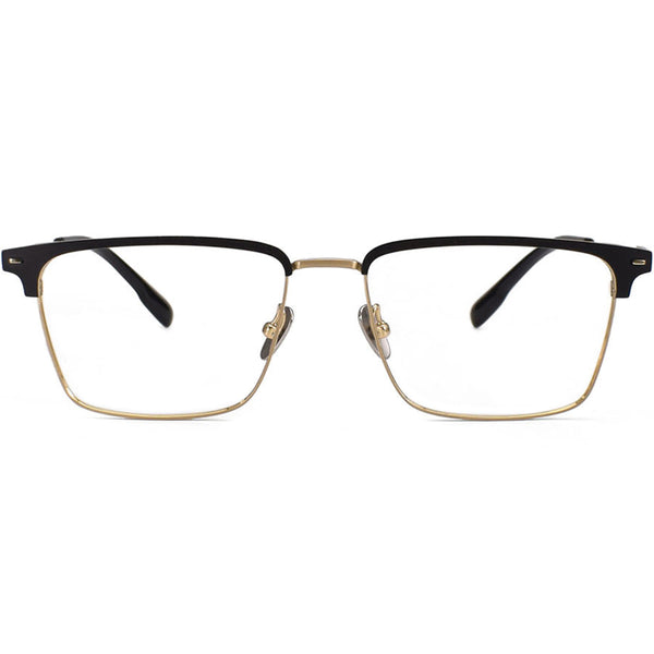 Browline Glasses EF1123 - Wide Frames for Men with Larger Heads